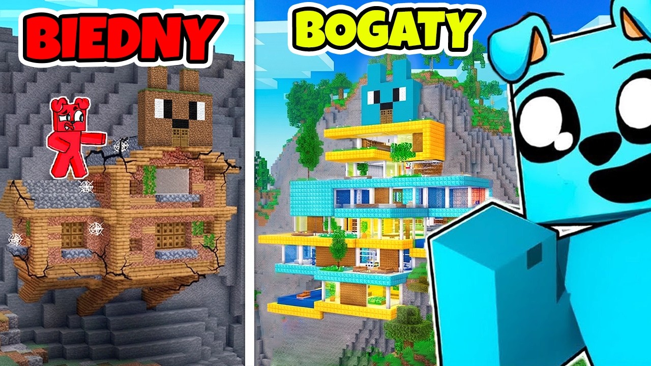 JAK ZBUDOWAĆ DOMEK W G&Oacute;RZE w Minecraft 🏔️