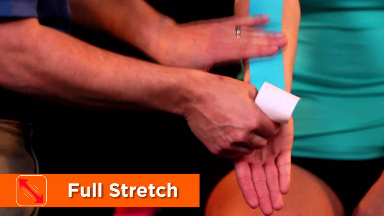 HOW TO APPLY KINESIOLOGY TAPE TO THE WRIST
