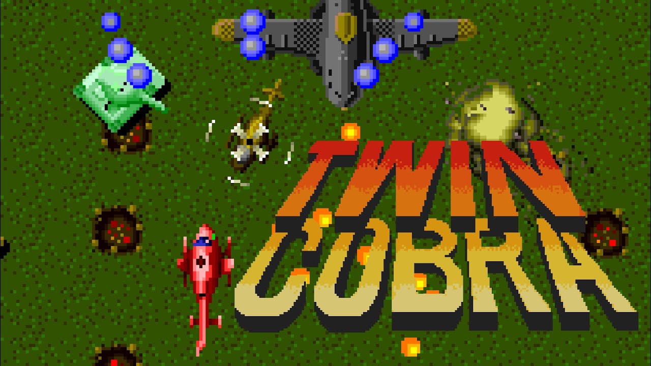 [ARCADE 60fps] Twin Cobra longplay