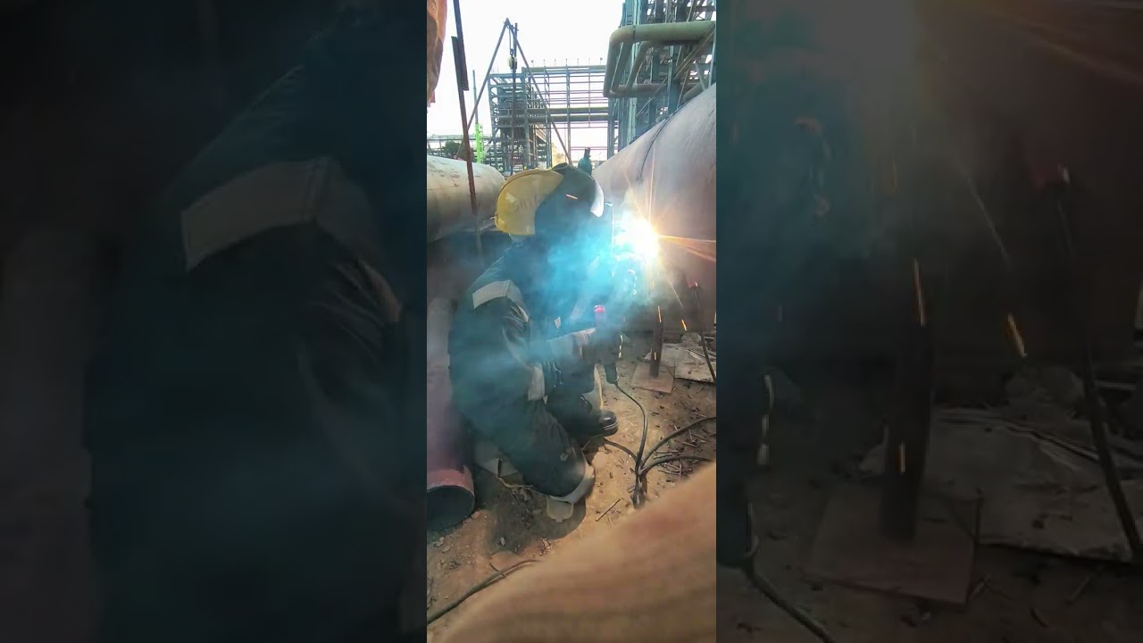 ARC WELDING 5G POSITION #truewelds #stickwelding 