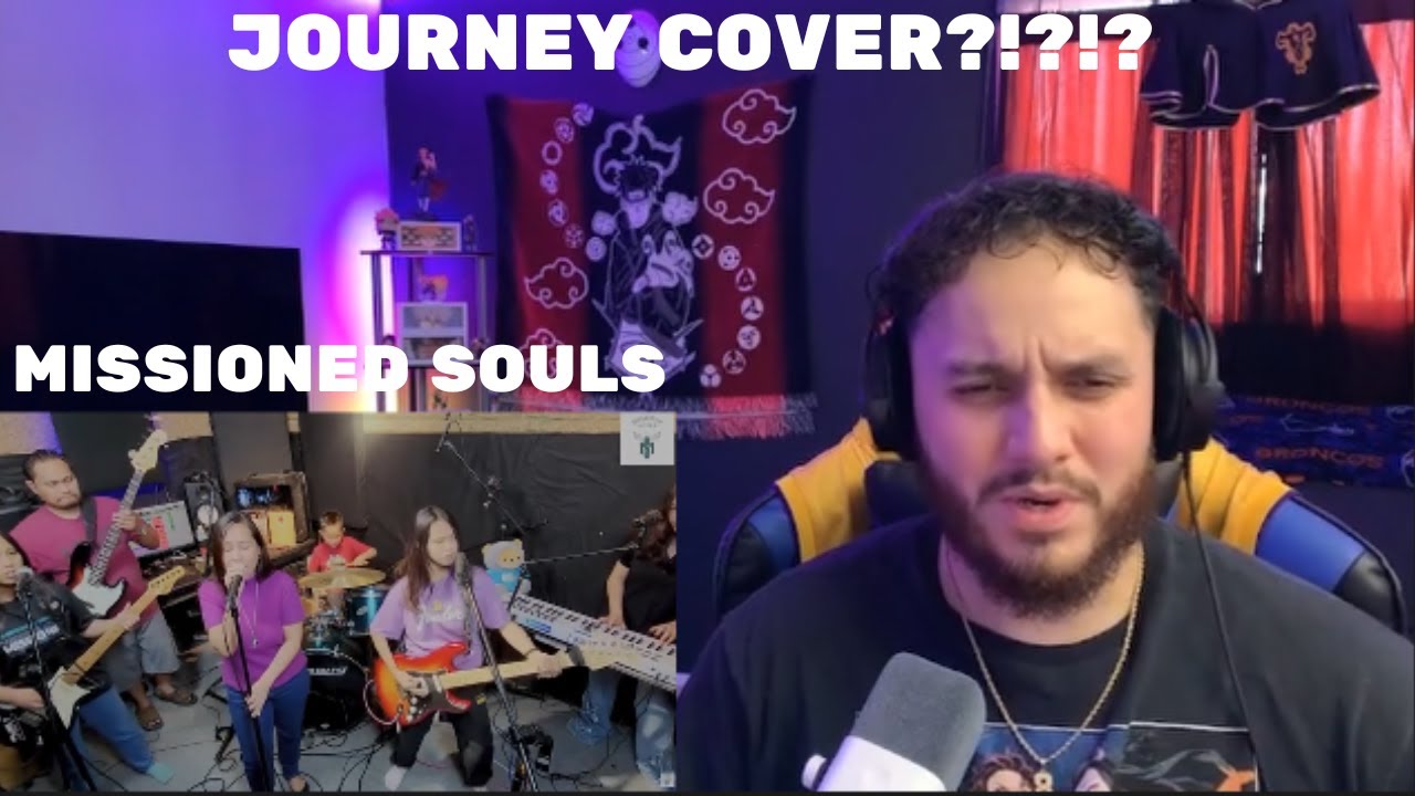 Missioned Souls Healed my Flu! REACTION to Missioned Souls - Separate Ways (Journey Cover)