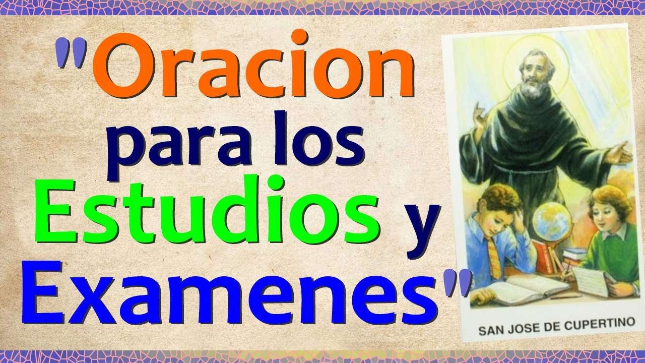 ORACION MILAGROSA para APROBAR un EXAMEN DIFICIL ¡¡¡