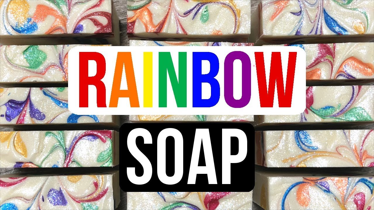 Rainbow Drop Soap 🌈 | Royalty Soaps