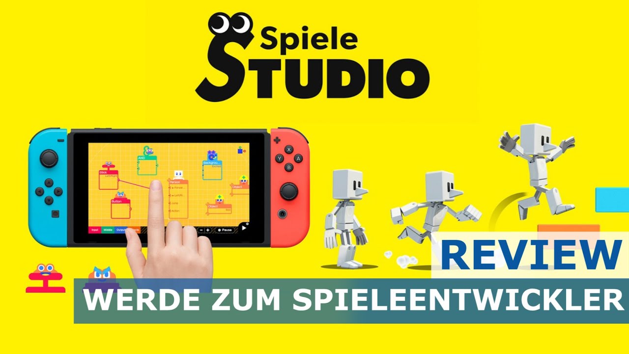 Review zu Spielestudio | Spiele programmieren, leicht gemacht? | Nintendo Switch