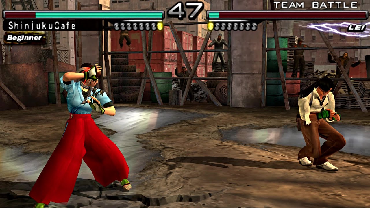 Tekken 5: Dark Resurrection: 3x Team Battle Mode [Hard] Part 132 - PC PPSSPP Emulator #132