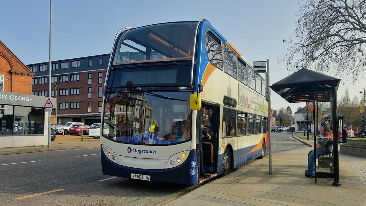 **A45 thrash** | Alexander Dennis E400 | 19083 MX56 FUA | Stagecoach Midlands