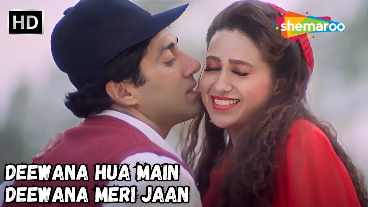 Deewana Hua Main Deewana Meri Jaan | Sunny Deol, Karishma Kapoor Songs | Kumar Sanu Hit  Love Songs