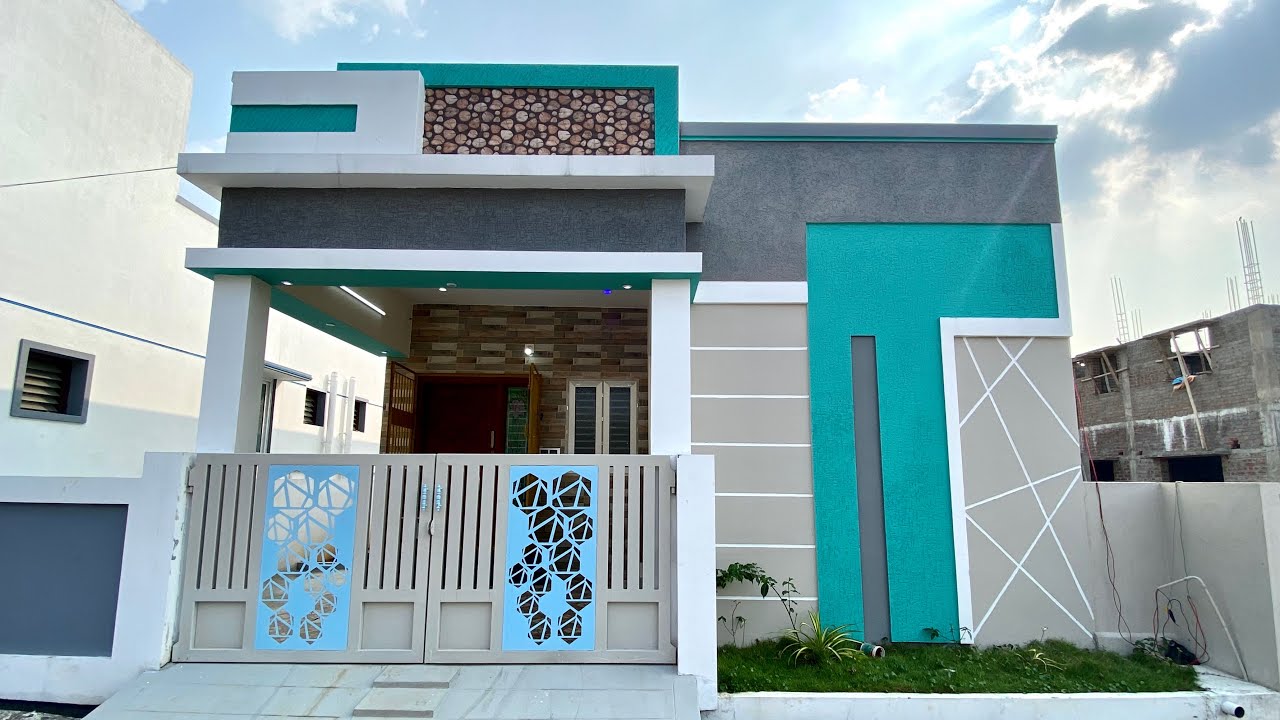 870sqft ல் அழகான 2BHK காம்பாக்ட் வீடு | Call  9344663114 Semi-Furnished 2BHK Compact House | Epi-299