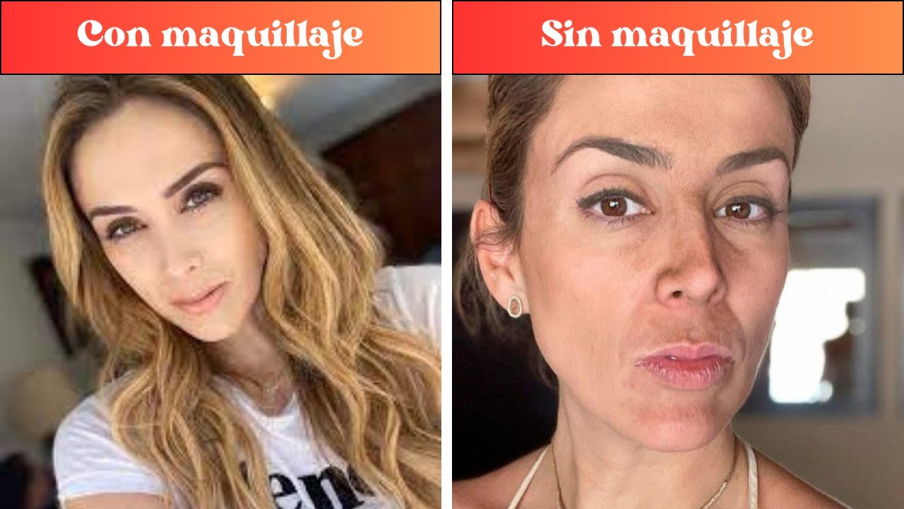 69 celebridades mexicanas sin maquillaje: antes y despu&eacute;s