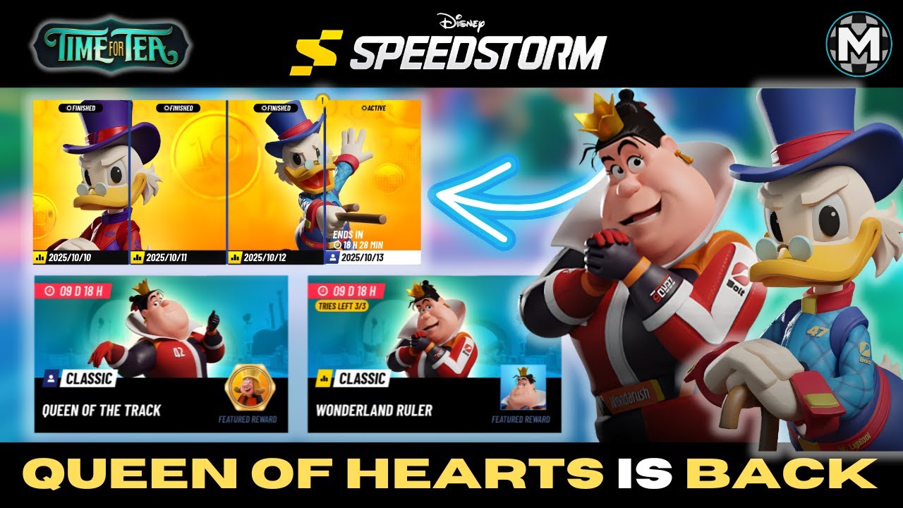 Get Queen of Hearts Shards Today! | Disney Speedstorm (10.13.2025)