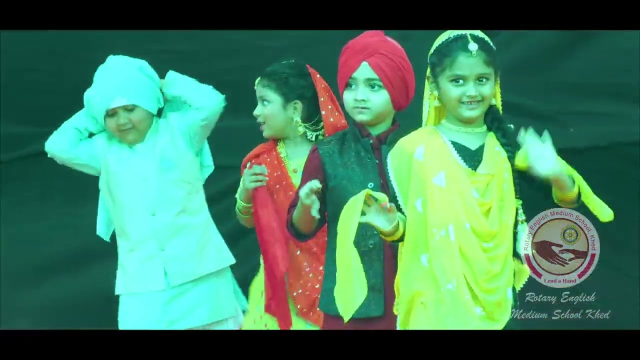 11 PUNJABI CULTURE | ANNUAL GATHERING 2025 | ROTARY ENGLISH MEDIUM SCHOOL, KHED
