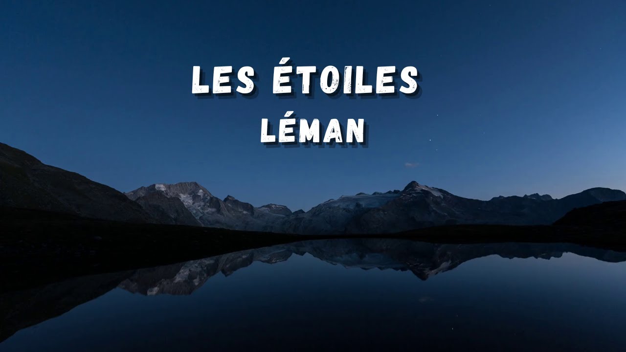 Les étoiles - Léman - Cover