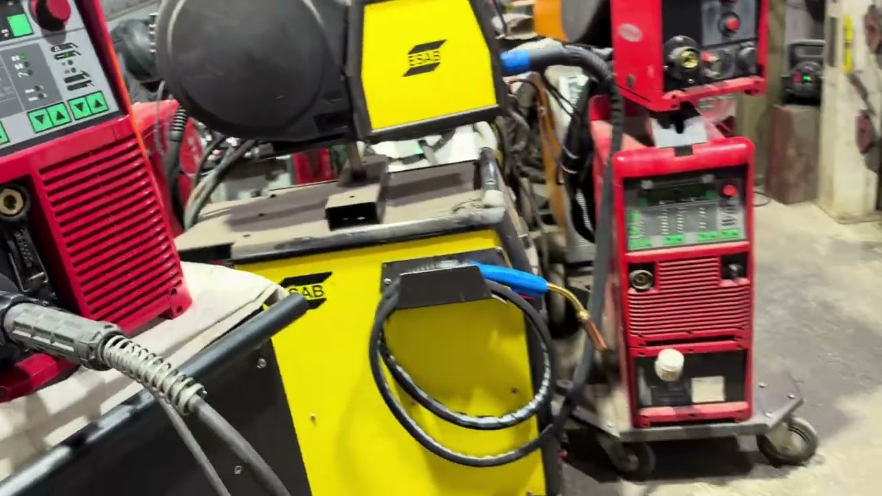 Fronius TPS 2700 sudura in mod synergic.