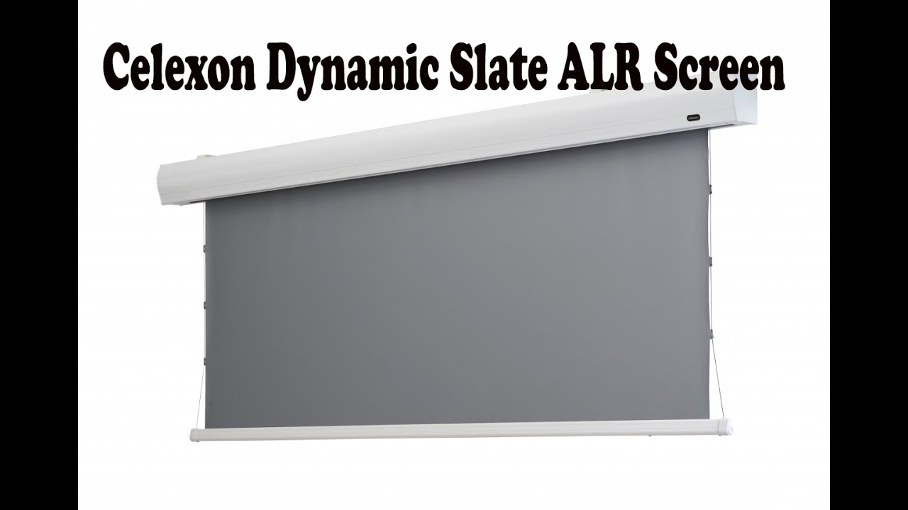 Celexon Dynamic Slate ALR Screen Review