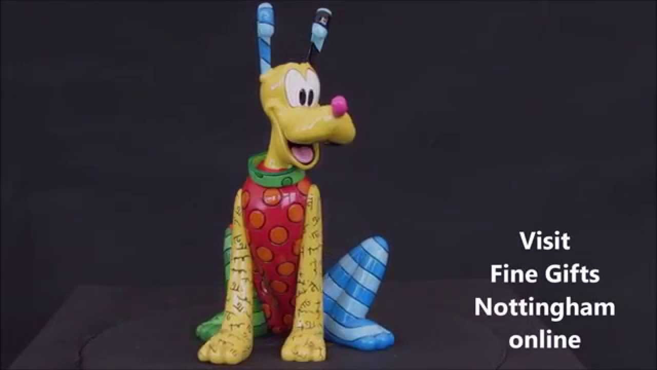 Disney's Pluto Figurine - Disney by Britto - Romero Britto 4037546