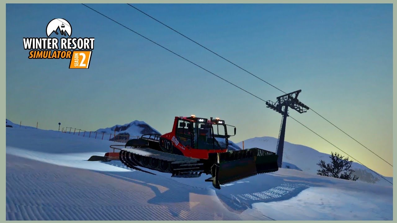 Winter Resort Simulator Season 2 | Pistenarbeiten in Riedstein