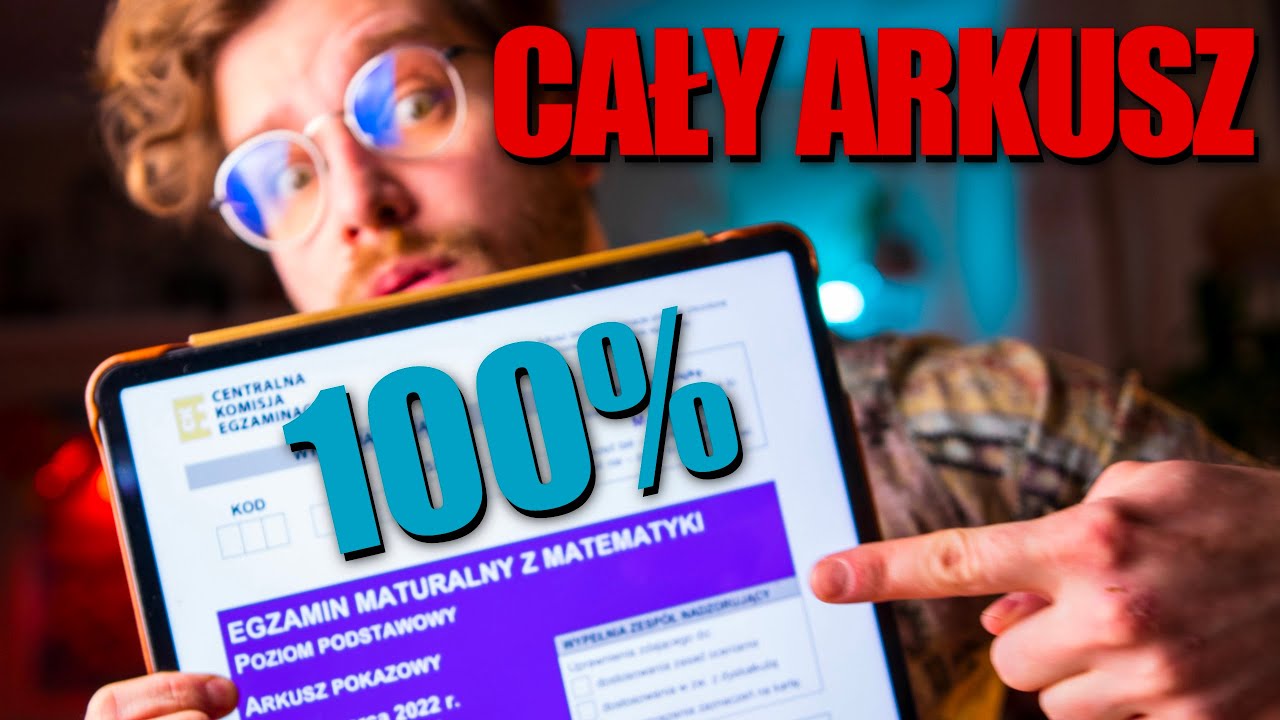 CAŁY ARKUSZ❗️NOWA Matura PODSTAWOWA z matematyki 2023 (ARKUSZ POKAZOWY)