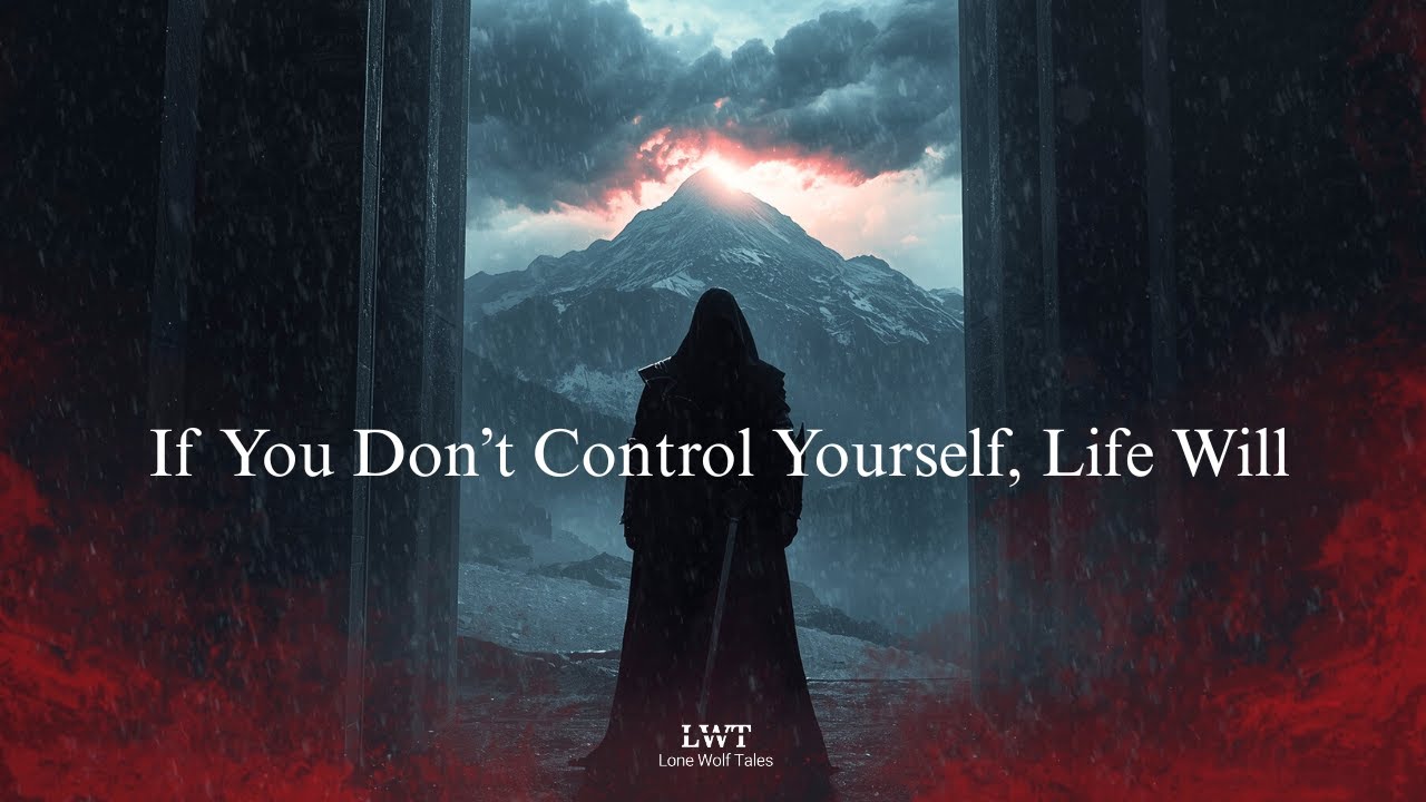 If You Don’t Control Yourself, Life Will | Dark Motivation Speech