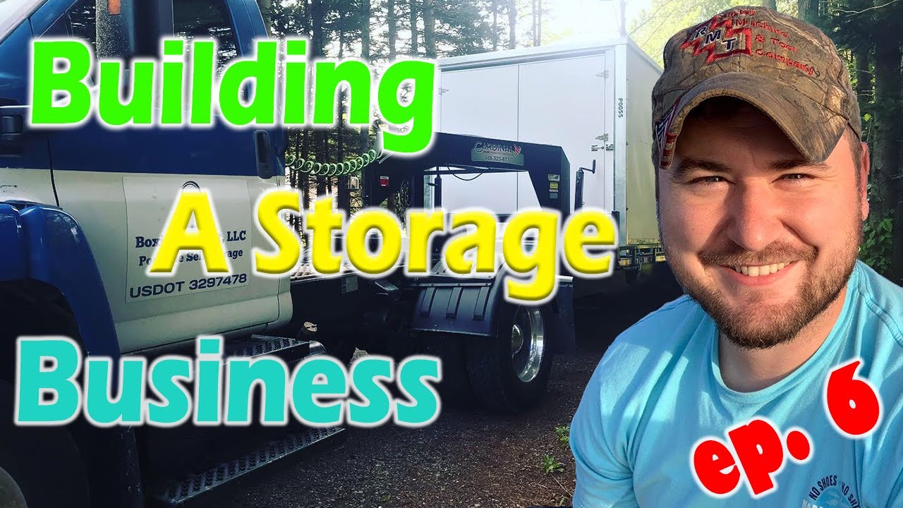 How I move my portable self storage containers
