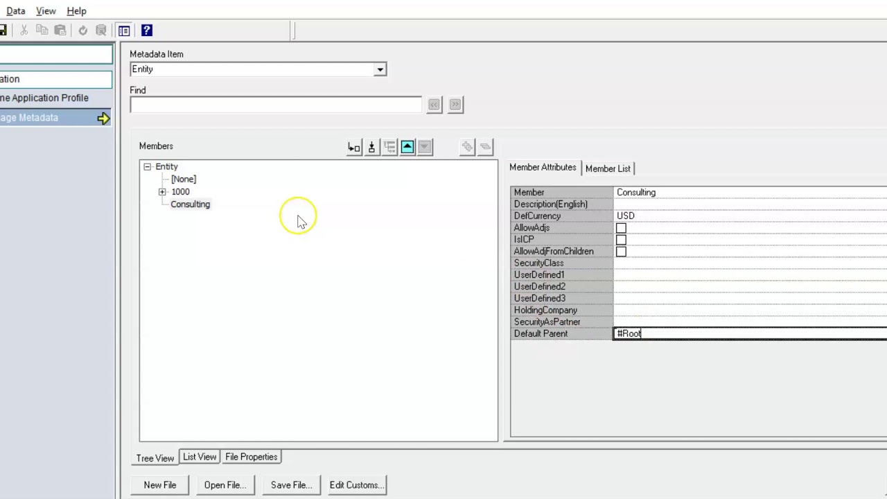 Oracle Hyperion Financial Management shared members - Alternate Hierarchies