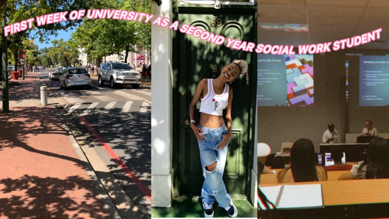 First week back in Stellenbosch University as a second year social work student