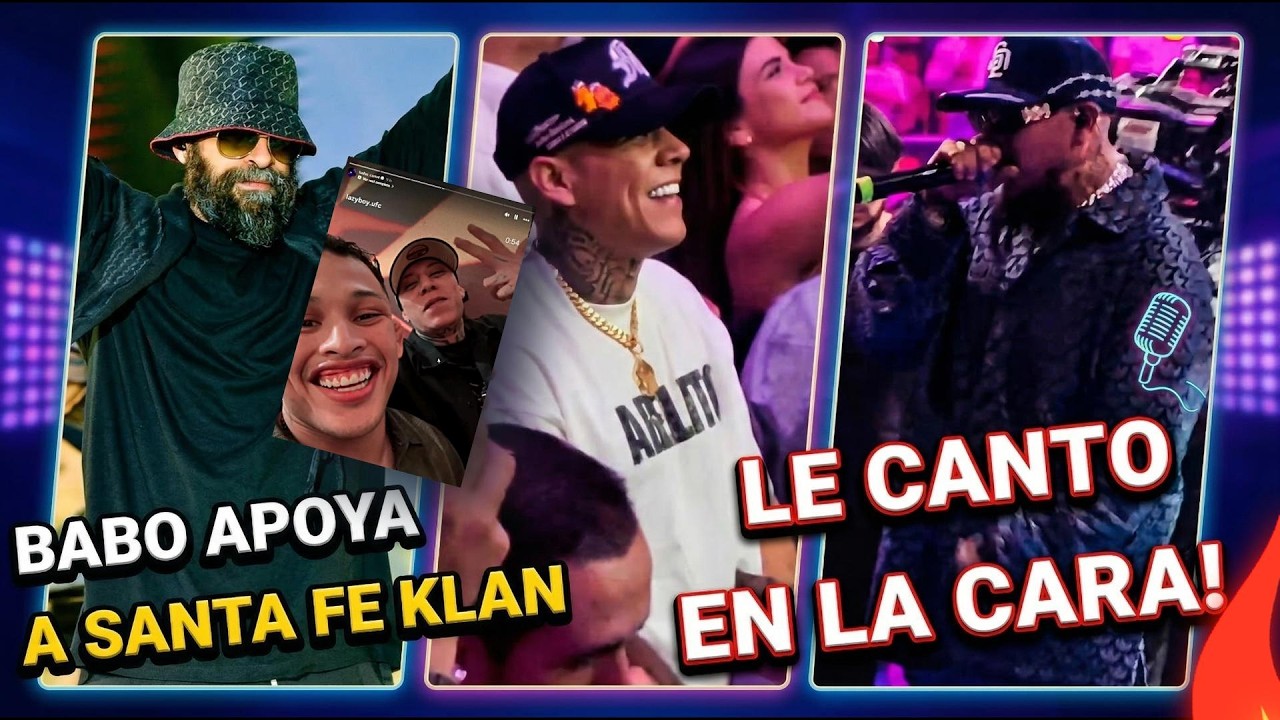 BABO Muestra su APOYO A Santa Fe Klan Millonario y LazyBoy / Millonario Le Canto en la CARA A C-kan