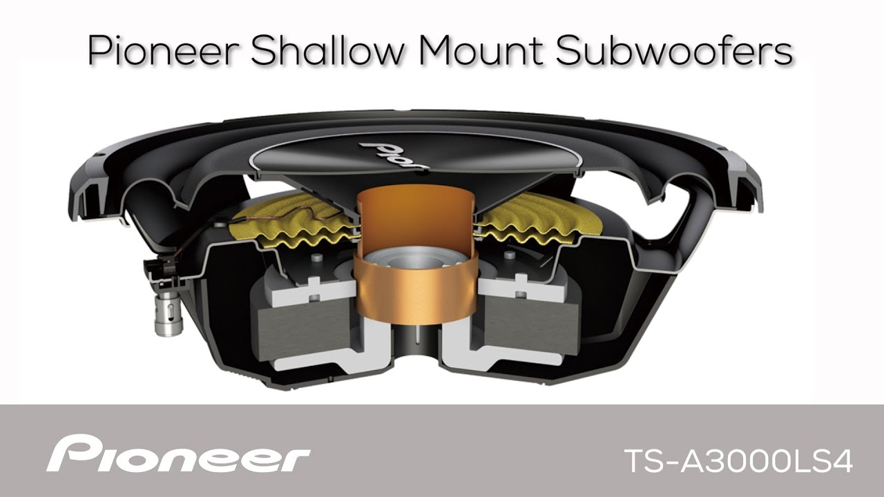 Pioneer TS-A Shallow Subwoofer Family  - What's in the Box?