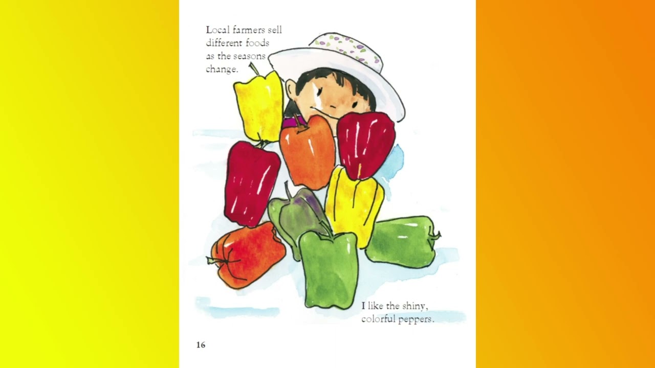Meet Me At The Farmers Market Read Aloud | Kavish USA Vlogs.
