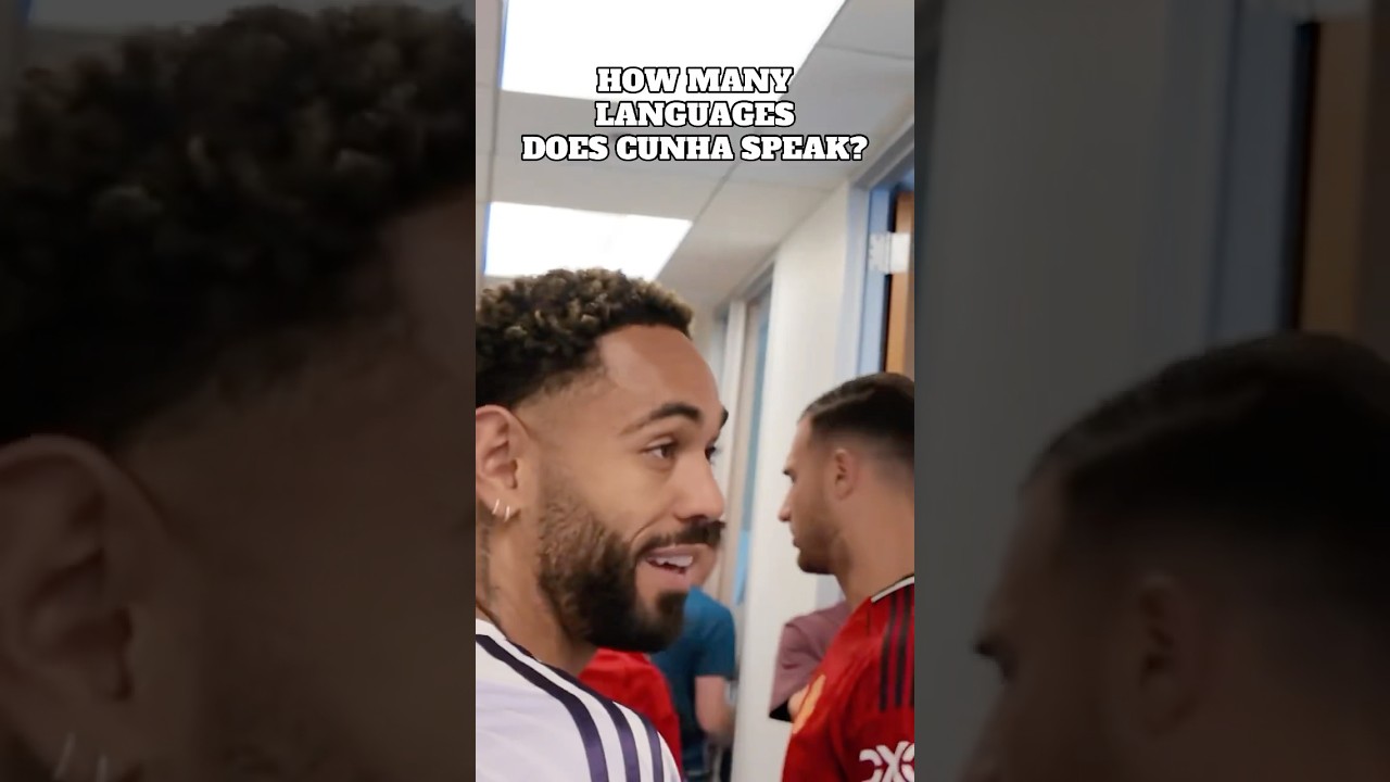 How Many Languages Does Cunha Speak? 😳👏🏽 #football #manchesterunited