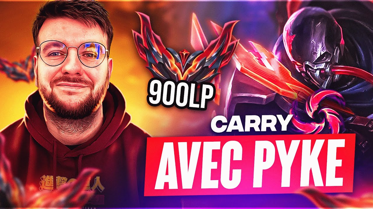 Apprendre à CARRY avec PYKE ! Tous les TIPS d'un GRANDMASTER 900LP ! (Ft Hyôrai)
