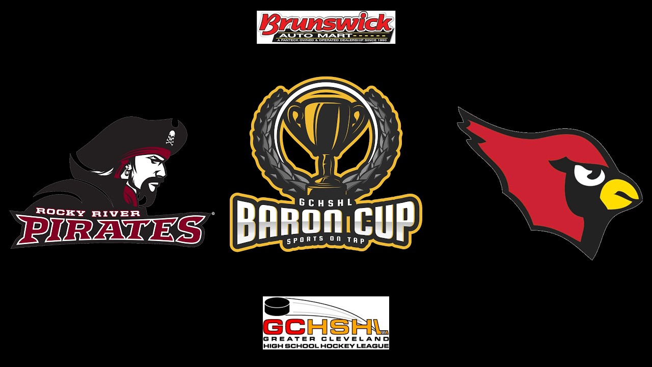 GCHSHL (High School Hockey)- Baron Cup Tournament Red  Division- #3 Rocky River vs #2 Mentor
