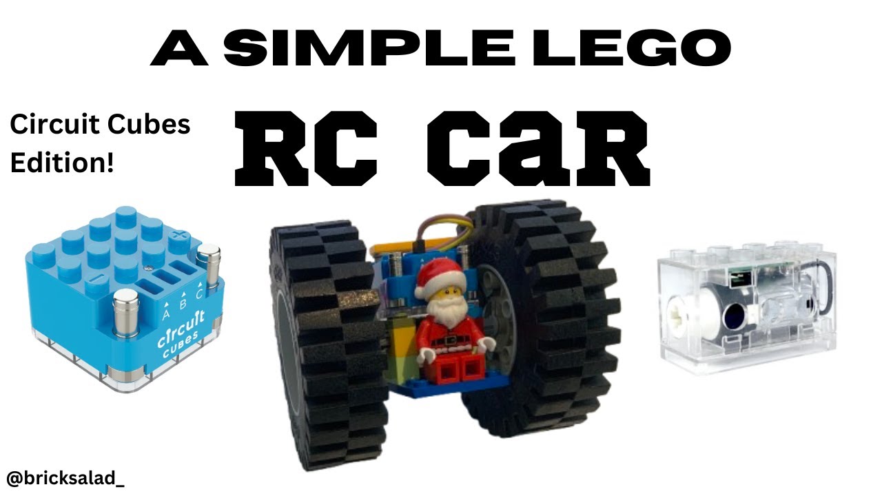 A simple Circuit Cubes Lego RC Car tutorial!