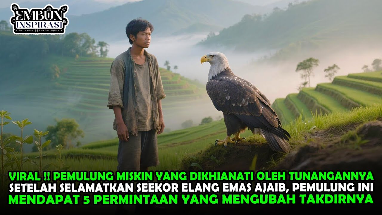 VIRAL !! DIKHIANATI TUNANGANNYA, 5 PERMINTAAN DARI SEEKOR ELANG MENGUBAH NASIBNYA