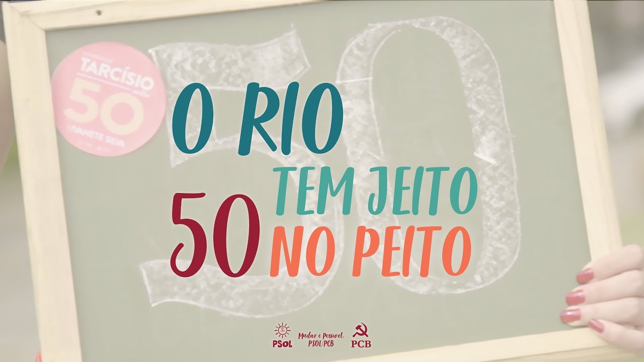 Jingle da Campanha Tarcísio Motta 2018 | Clipe Oficial | É 50 no peito!