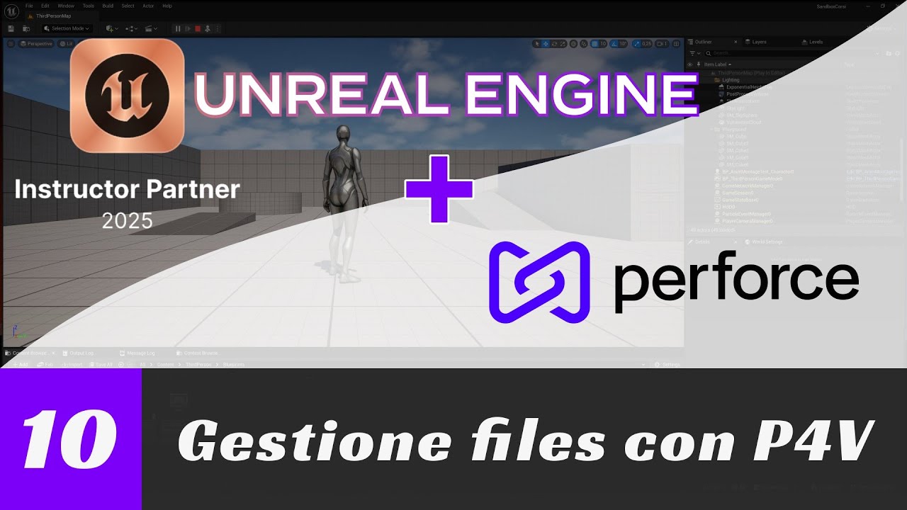 Unreal Engine & Perforce - 10 - Работа с файлами P4V
