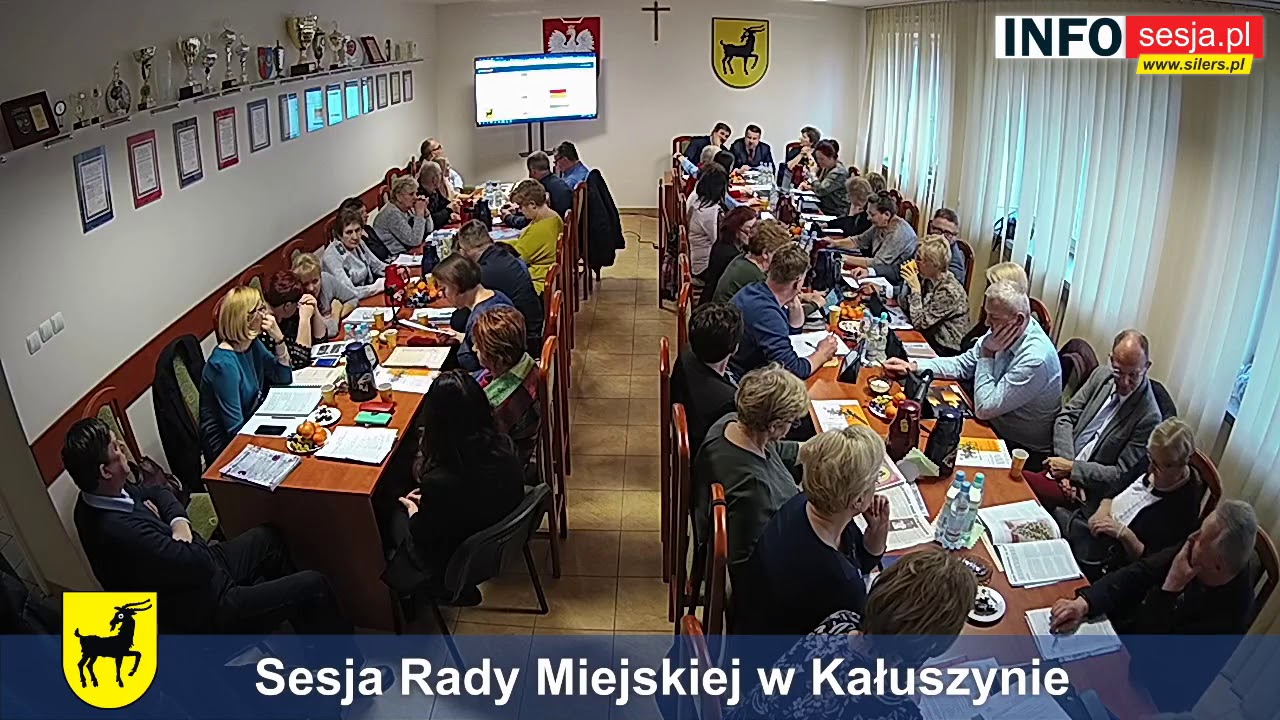 Nagranie z obrad 12 Sesji Rady Miejskiej z dnia 30 grudnia 2019r