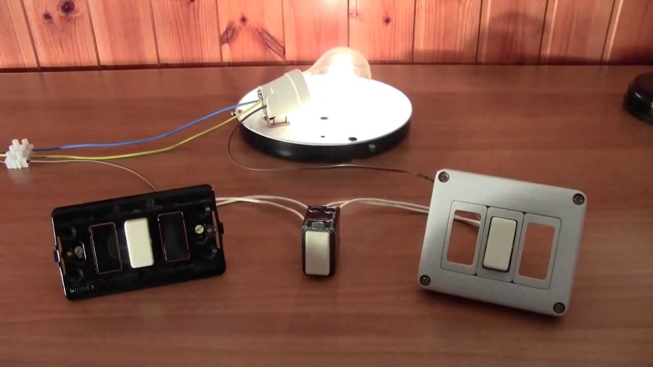 Cablaggio e funzionamento di un punto luce invertito