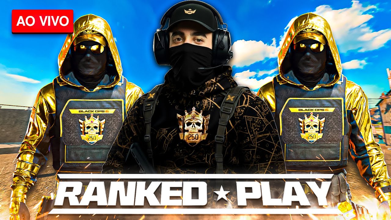 🔴LIVE | WARZONE: VOLTAMOS pra RANKED no TOP250 🔥