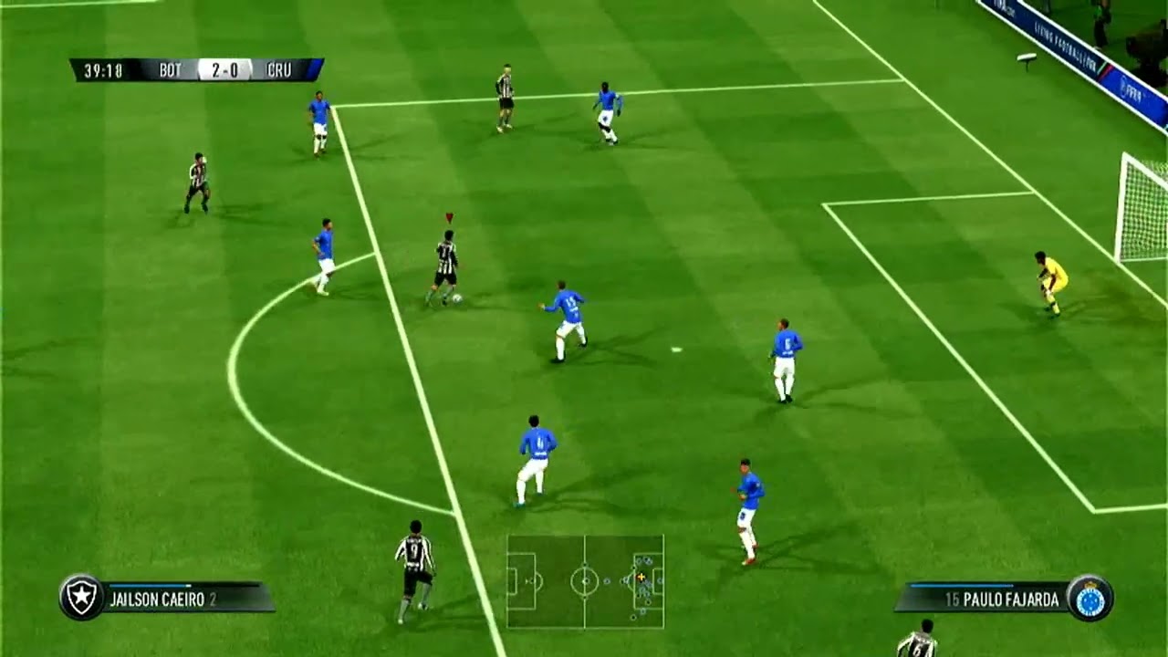 Liga Do Brasil Fifa 19 PS3 Botafogo x Cruzeiro