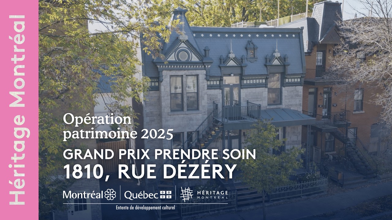 1810 Dézéry : la restauration d'une demeure victorienne | Opération patrimoine | Héritage Montréal