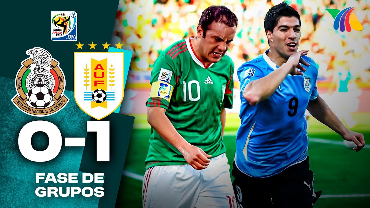 México 0-1 Uruguay 🏆 Mundial 2010 - Fase de grupos 🎙️ Narración TV Azteca
