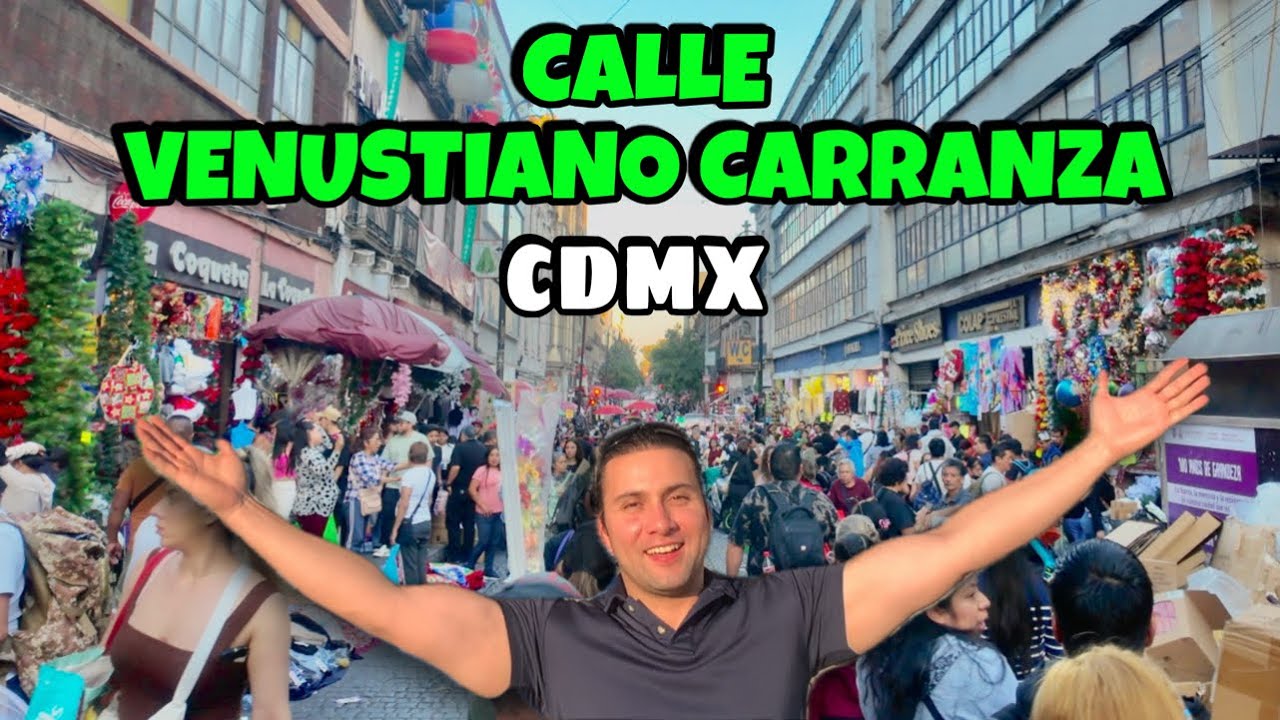 Ven a surtir tu negocio aquí. Lo más barato de México. Calle Venustiano Carranza CDMX | JORGE LIZAMA