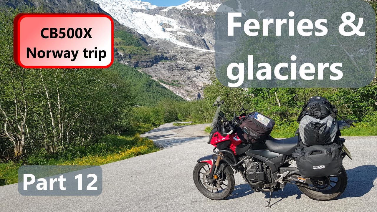CB500X - Solo Norway trip Part 12 - Scenery just gets better