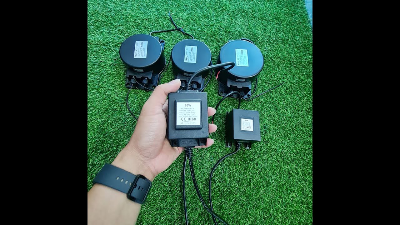 Bộ nguồn 24V AC 30w cho đèn led sân vườn