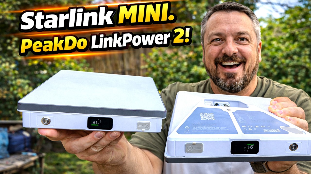 Starlink MINI стал БЕСПРОВОДНЫМ. PeakDo LinkPower 2