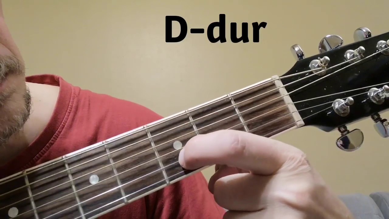 Chwyt D-dur.