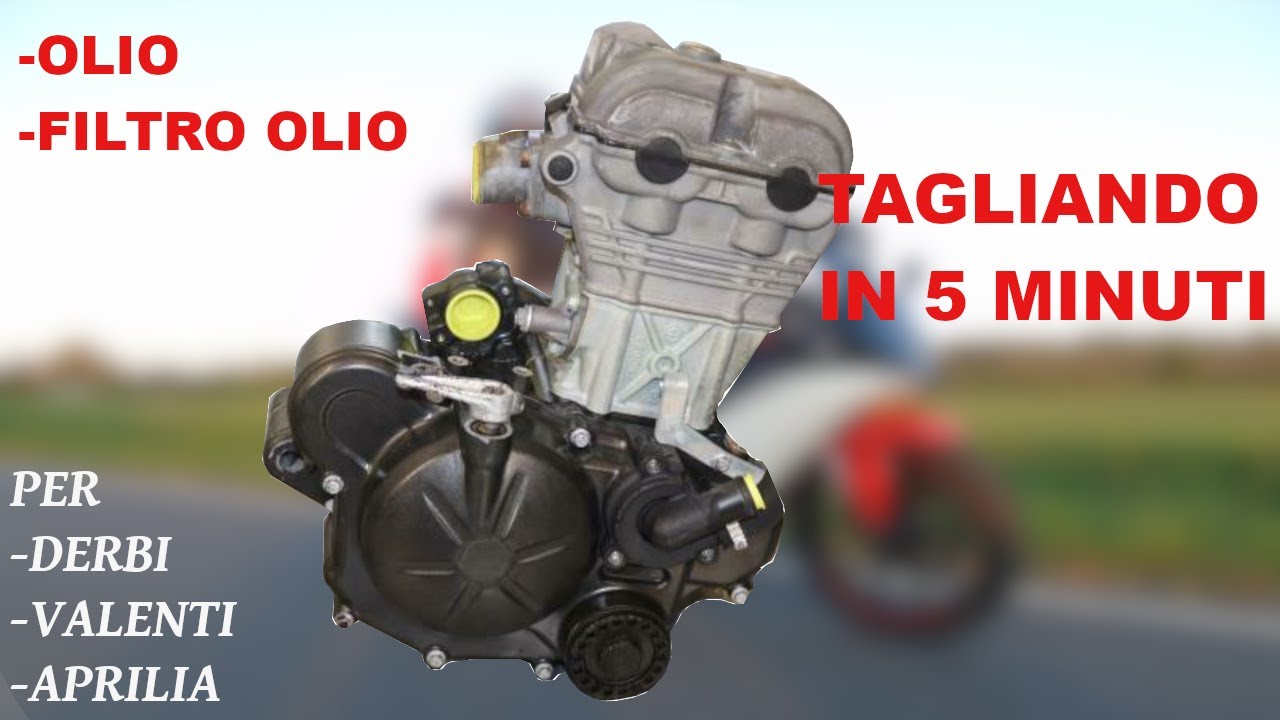 Tagliando Derbi 125 4T - Come si fa?