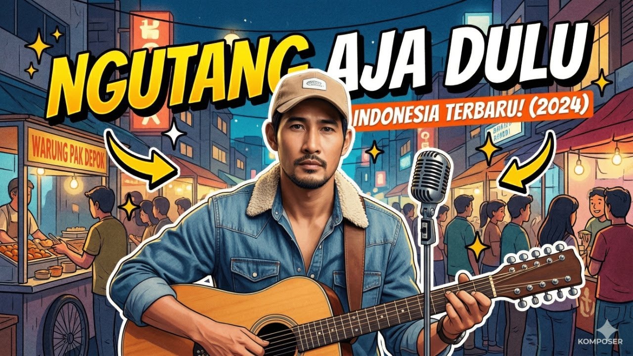 🔥 TRENDING NGUTANG AJA DULU - THE ZULKARNAIN || (OFFICIAL MUSIC VIDEO QURASYA) slow Rock