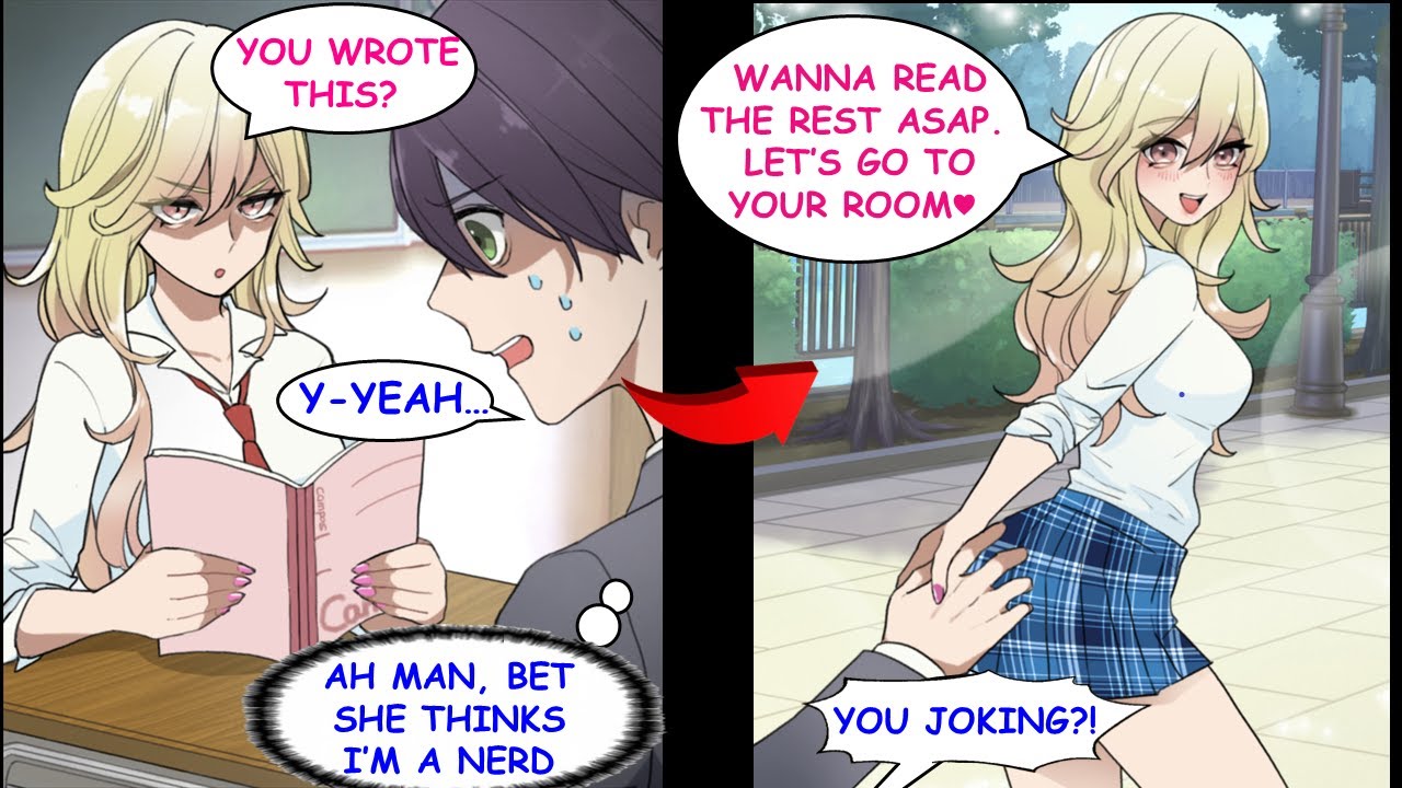 The Hottest Girl in Class Caught Me Drawing Manga, and Now She's Demanding to Visit My Room.【Manga】