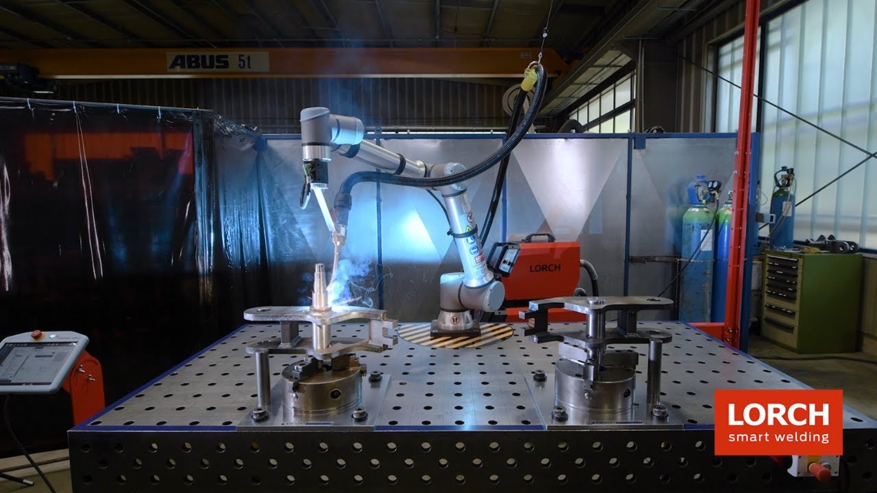 Lorch Cobot Welding Solutions with multifunctional flange and Quick-Points  @Jorado - EN